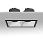 ART-SQ-180x2 LED светильник встраиваемый полуповоротный Downlight   -  Встраиваемые светильники 